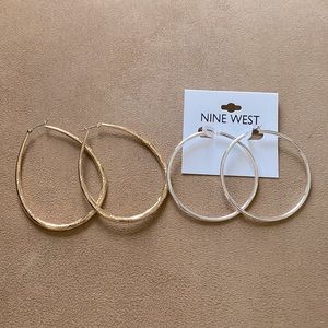 Nine West Hoop Earrings